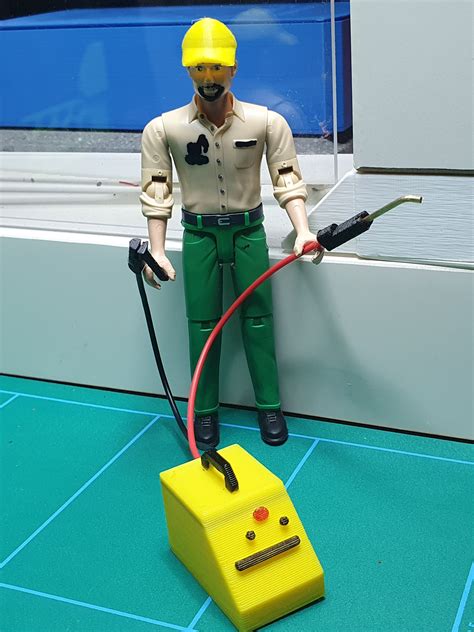 Welding Machine Scale Model For Dioramas 1 16 1 14 1 12 1 10 By 75echo Makerworld