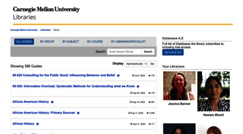 Guides Library Cmu Edu Home LibGuides At Carnegie M Guides Lib