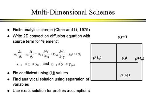 Lecture 16 Convection And Diffusion Contd Last Time