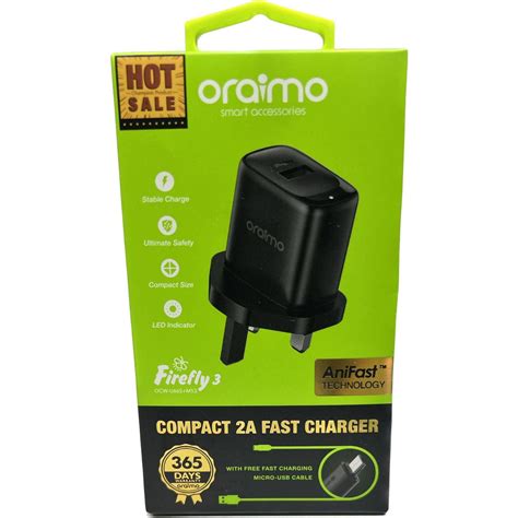 Oraimo Firefly 3 Fast Charging Kit OCW U66S M53 Emiratesoutlet