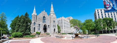 Omaha Nebraska Us 52022 St Johns Parish Catholic Church On The