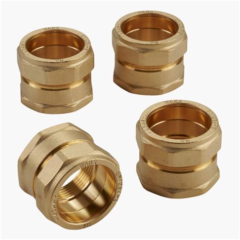 DN40 1½ FlexEJ female compression fittings for 42 mm copper pipe 4