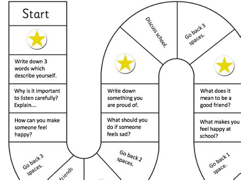 Pshe Ladder Of Reflection Board Game Teaching Resources