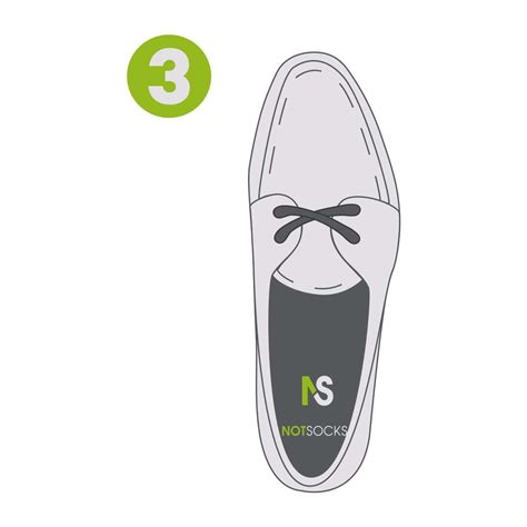 Notsocks™ Sockless Socks Adult Insole Covers 3 Pack