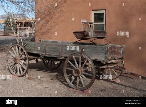 antique farm wagon Stock Photo - Alamy