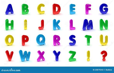 Fridge Magnet Alphabet Stock Illustration Illustration Of Letter