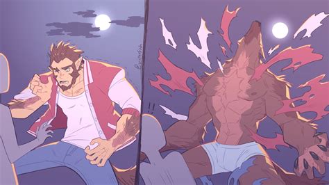 Pin By Keyleesharp On Male Furry Werewolf Art Furry Art Monster Prom