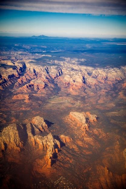 Premium Photo | Grand canyon aerial view