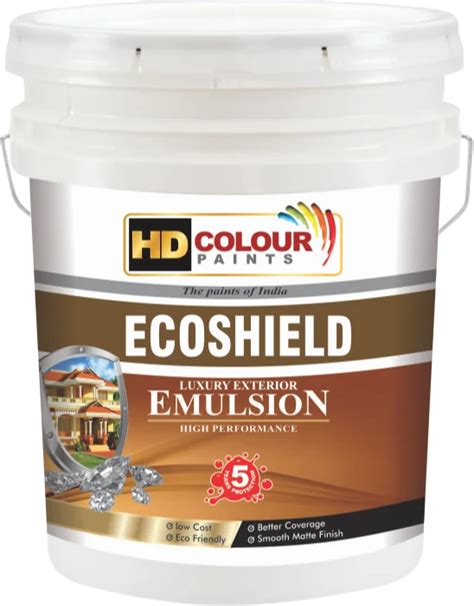 Hd Colour Paints Ecoshield Luxury Emulsion At Rs 320litre Matsya