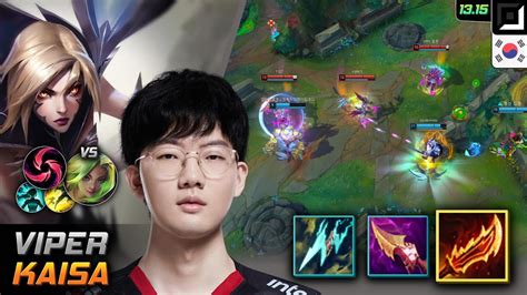 Viper Kai Sa Adc Build Guinsoo S Rageblade Hail Of Blades LOL KR