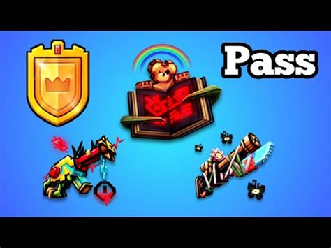 New Pixel Pass Weapons Review Pixel Gun 3D YouTube