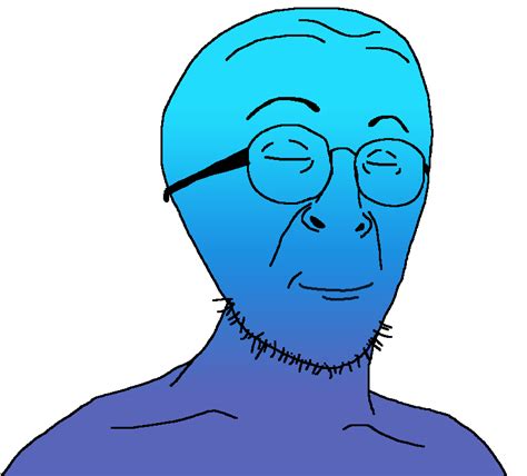 SoyBooru Post 44576 Alternate Blue Skin Calm Closed Eyes Closed