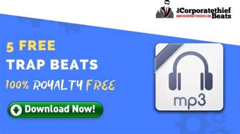 5 Free Trap Beats Download Pack by The Corporatethief Beats – 100% ...