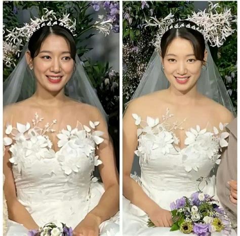 Park Shin Hye Wedding 드레스 헤어 웨딩