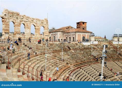 Arena Di Verona, Verona, Italy Editorial Photo - Image of ancient ...