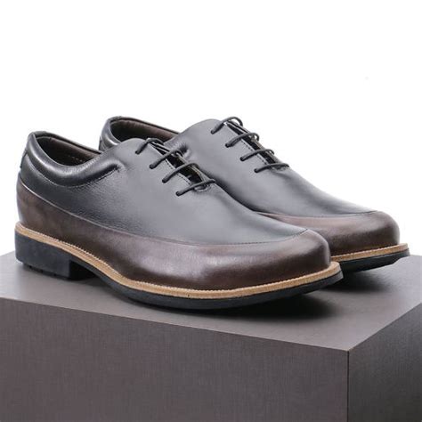 Sapato Casual Masculino Oxford Brogue Mood Transit Caf Whisky Faway