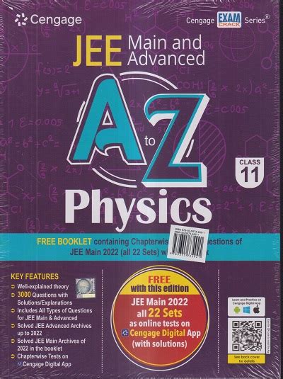 A To Z Physics Jee Main And Advanced Class 11 Free Booklet Containing