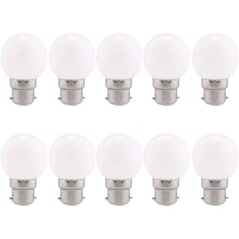 Pack B Ampoules Ba Onnette W G Mini Glof Ampoules Led