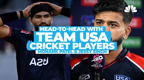 Cricket World Cup Team Usa Monank Patel And Jessy Singh Nbc New York