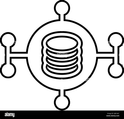 Icono De Complejidad Gran Tama O Y Big Data Eps Vectorial Editable