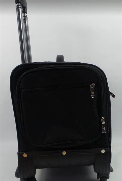 Lori Greiner Weekender Travel Bag with Set of 2 Toiletry Bags Black ...