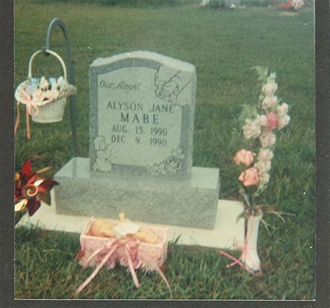 Alyson Jane Mabe 1990 1990 Monumento Find A Grave