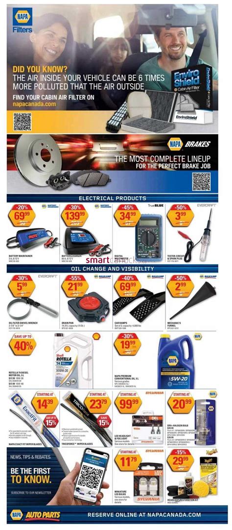 NAPA Auto Parts Flyer May 1 To 31