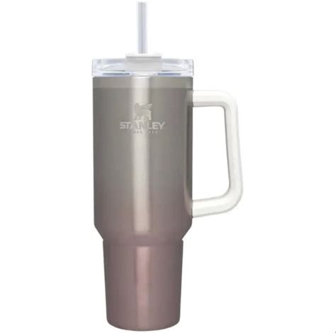 STANLEY ADVENTURE 40OZ Stainless Steel Quencher Tumbler Champagne Ombre