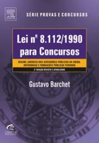 Lei Nº 8 112 1990 Para Concursos 3 Ed Mercadolivre