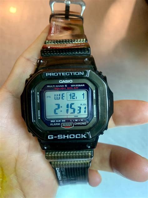 G Shock Gws Carbon Fiber Men S Fashion Watches Accessories