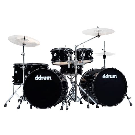 Disc Ddrum Journeyman Pc Double Bass Drum Kit W Hardware Black Na