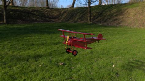 RED BARON PLANE 3D model | CGTrader