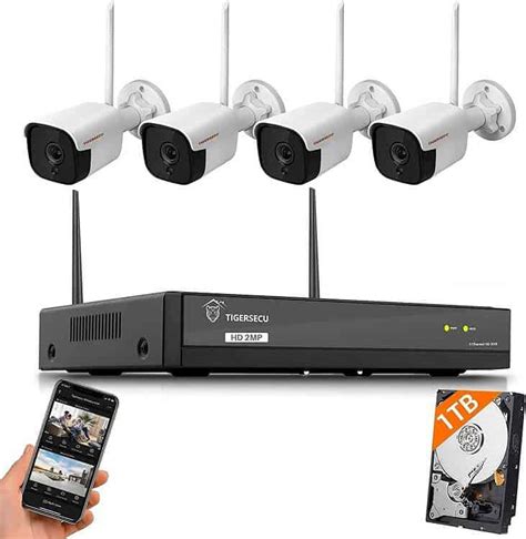 TIGERSECU 1080P WiFi Security Camera System Review SecurityBros