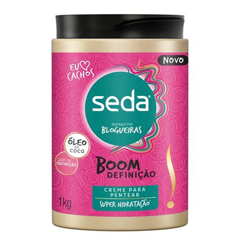 Linha Boom Looks Seda Creme Para Pentear Definicao G Seda