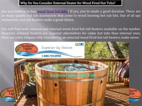 Buy Wood Fired Hot Tubs Northern Lights Cedar Tubs