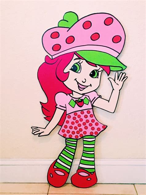 Strawberry Shortcake Cutout Strawberry Shortcake Standup Strawberry