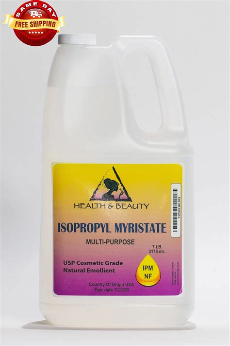 Isopropyl Myristate Ipm Natural Surfactant Usp Grade Liquid Pure