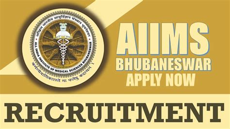 Aiims Bhubaneswar Recruitment Monthly Salary Up To Check