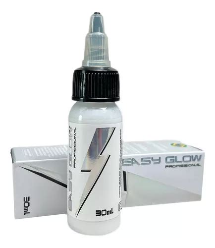 Tinta Tatuagem Ghost White Branco Ml Easy Glow Parcelamento Sem Juros