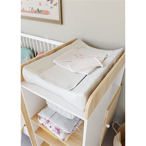 Housse De Matelas à Langer En Gaze De Coton Natural Cocoon Prémaman