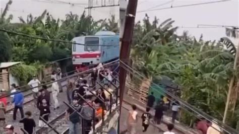 Viral Tawuran Antar Pemuda Di Jakarta Hingga Buat Krl Terhenti Polisi