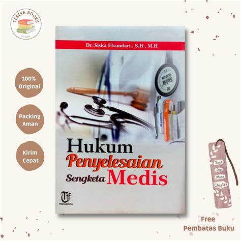 Jual Buku Original Hukum Penyelesaian Sengketa Medis Shopee Indonesia