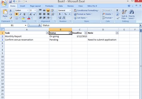 Keep Track Of Your Work With An Excel Checklist Template