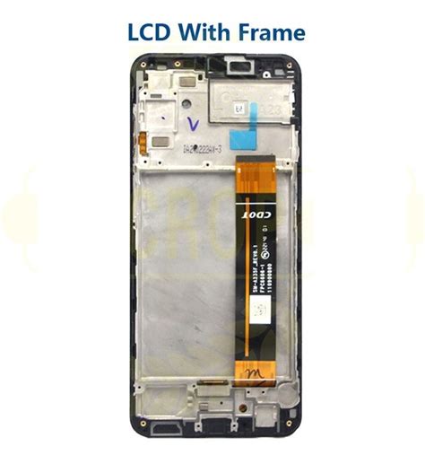 Samsung Galaxy A23 4G 235 OLED LCD Display Assembly With Frame Black