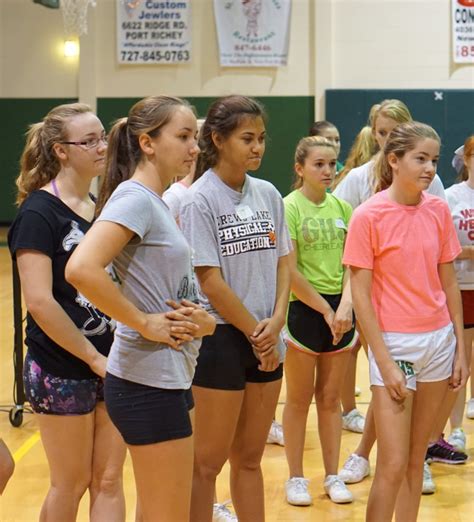 Pictures from cheerleading tryouts | Gulf High School