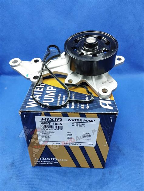 Toyota Vios 2016 2023 Avanza 2016 2023 Dual VVTI 1NR 2NR Water Pump