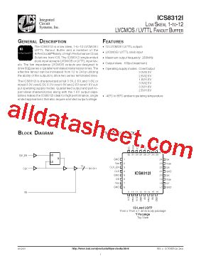 Ics I Datasheet Pdf Integrated Circuit Systems