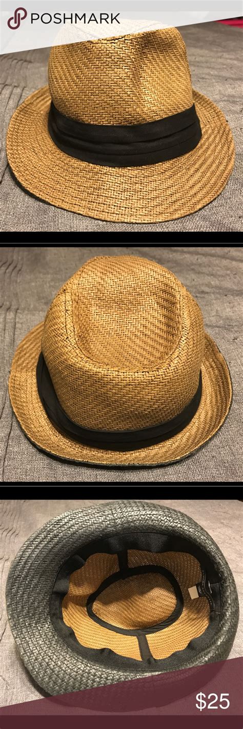 Banana Republic Straw Fedora Hat Straw Fedora Straw Fedora Hat Fedora Hat