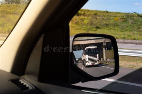 Double Semi-trailer Truck on the Road Stock Photo - Image of bulk ...