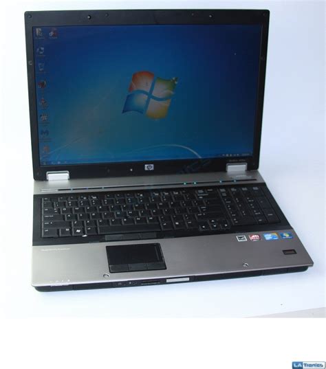 Hp Elitebook 8730w 17 Core 2 Duo 2 8ghz 4gb 250gb Hdd Windows 7 Pro Laptop